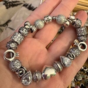 Pandora Silver Charm Bracelet